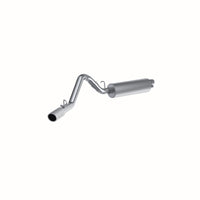 Thumbnail for MBRP 1997-1999 Jeep Wrangler (TJ) Inline-4 2.5L Inline-6 4.0L Cat Back Single