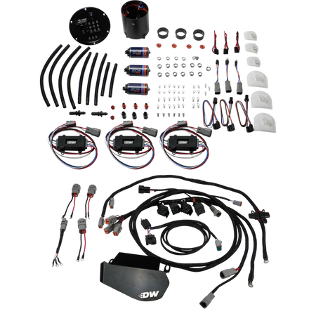 DeatschWerks 09-24 Nissan GT-R X3 Triple Pump Module w/ Triple DW810 Pumps/Controlles/PNP Harness