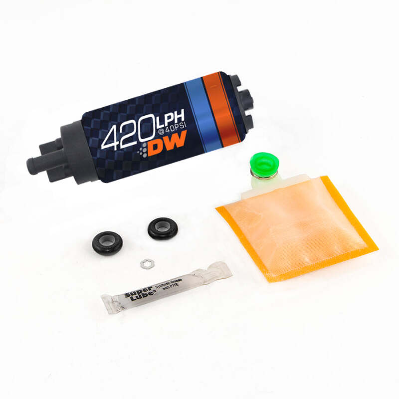 Deatschwerks DW420 Series 420lph In-Tank Fuel Pump w/ Install Kit For S2000 06-09