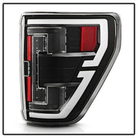 Thumbnail for Spyder 21-23 Ford F150 (Halogen w/ Blind Spot) Full LED Tail Lights - Black (ALT-YD-FF15021HALBS-BK)