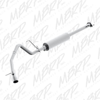 Thumbnail for MBRP 01-05 Toyota Tacoma 2.7/3.4L (4x4 Only) 2.5in Cat Back Single Side Exit Alum Exhaust System