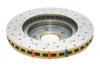 Thumbnail for DBA 8/98+ Nissan Skyline R34 GTT Front Crossdrilled Slotted 4000 Series Rotor
