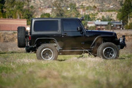 DV8 07-18 Jeep Wrangler (JK) Tire Carrier for MTO Bumper