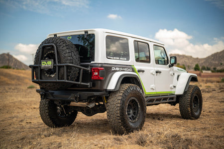 DV8 18-25 Jeep Wrangler JL Body Mounted Tire Carrier