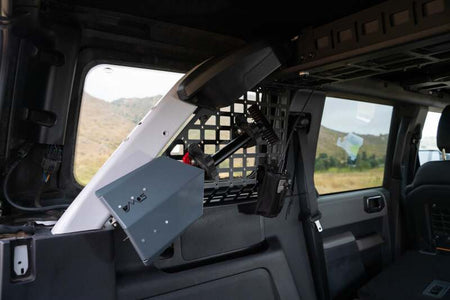 DV8 21+ Ford Bronco Pocketed Rear Window Molle Panels (Soft Top/2-Door Models)