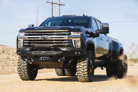 DV8 Offroad 20-23 Chevrolet Silverado 2500/3500 Spec Series Front Bumper w/ Winch