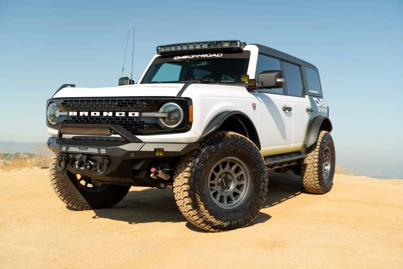 DV8 Offroad 2021+ Ford Bronco (excl. 2-Door/Raptor) FS-15 4-Door Rock Sliders V2