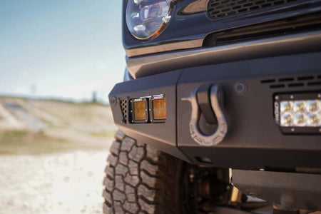 DV8 Offroad 2021+ Ford Bronco Front Bumper V2 - OE Plus Series (Works w/o ACC Relocation)