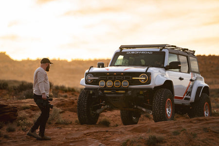 DV8 Offroad 2022+ Ford Bronco Raptor Tube Front Bumper