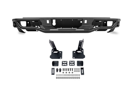 DV8 Offroad 23-26 Chevrolet Colorado/GMC Canyon Tube Rear Bumper - Micro Texture Black Powder Coat