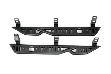DV8 Offroad 24-25 Toyota Land Cruiser OE Plus Side Steps - Black Steel