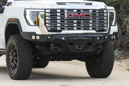 DV8 Offroad 24-26 GMC Sierra 2500/3500 Spec Series Front Bumper w/ Winch