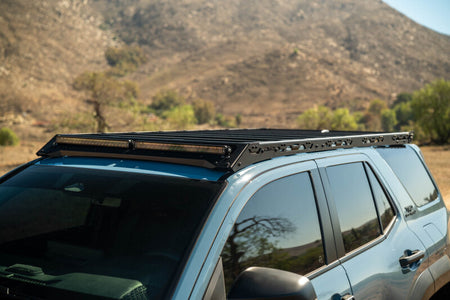 DV8 Offroad 25-26 Toyota 4Runner Roof Rack Light Cutout Fairing (Use w/ PN RRTF3-02)