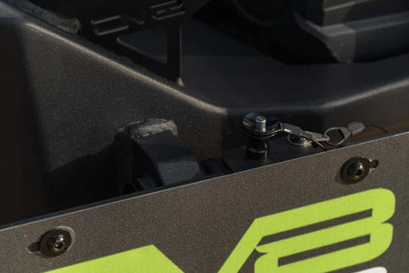 DV8 Offroad Universal Quick Release D-Ring License Plate Mount