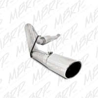 Thumbnail for MBRP 11-13 Ford F-250/350/450 6.2L V8 Gas 4in Cat Back Single Side Alum Exhaust System