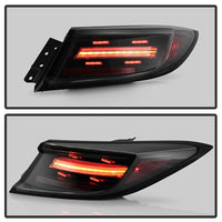 Thumbnail for Spyder Apex 22-24 Toyota GR86/BRZ Full LED Tail Lights - Black (ALT-YD-TGR8622-SEQGR-BK)