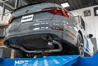 Thumbnail for MBRP 19-21 VW Jetta GLI T304 SS 3in Cat-Back Dual Split Rear Exit Exhaust - Carbon Fiber Tips