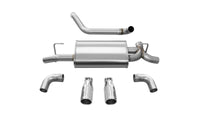 Thumbnail for Corsa 18+ Jeep Wrangler JL 2.5in Dual Rear Exit Polished Tips Sport Axle-Back Exhaust