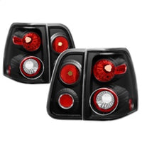 Thumbnail for Spyder Lincoln Navigator 03-06 Euro Style Tail Lights Black ALT-YD-LN03-BK
