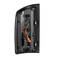 Thumbnail for AlphaRex 07-08 Dodge Ram1500/07-09 Dodge Ram 2500+3500 Luxx-Series LED Tail Lights(Pair) Black/Red