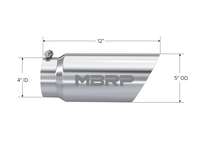 Thumbnail for MBRP Universal Tip 5 O.D. Dual Wall Angled 4 inlet 12 length