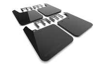 Thumbnail for Rally Armor 19-24 GMC Sierra 1500 AT4 Black UR Mud Flap w/ Metallic Black Logo