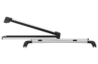 Thumbnail for Thule SnowPack Extender Slide-out Ski/Snowboard Rack (Up to 6 Pair Skis/4 Snowboards) - Black/Silver