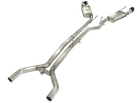 Thumbnail for aFe MACHForce XP Exhaust 2.5in Stainless Steel CB/10-13 Chevy Camaro V6-3.6L (td) (gloss blk tip)