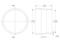 Thumbnail for aFe POWER Universal Products Coupler Kit (4-1/2 x 4-1/4)in ID x 3in L - Black