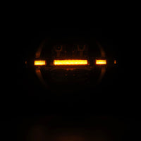 Thumbnail for AlphaRex 18-23 Jeep Wrangler JL/Gladiator JT LED Proj Headlights Alpha-Blk w/ Activ Light/Seq Signal