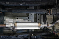 Thumbnail for MBRP 19-20 Ford Ranger 2.3L 3in Dual Split Rear Outlet 4in OD Tips Black Coated Cat Back Exhaust