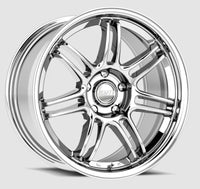 Thumbnail for Kansei K17X Seven 18x8.5in / 5x114.3 BP / 35mm Offset / 73.1mm Bore - Chrome