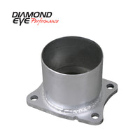 Thumbnail for Diamond Eye ADAPTER 4-BOLT FLANGE 4in INNER DIA CLAMP-ON AL: 01-05 CHEVY/GMC 6.6L 2500/3500 CHV-FBA