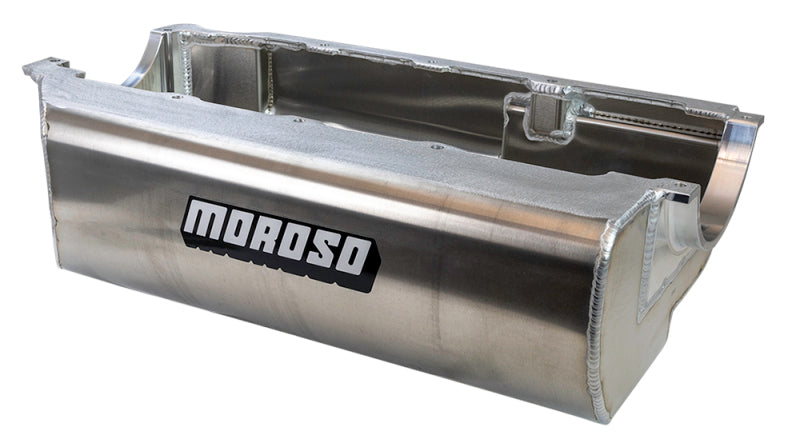 Moroso BBC Mark IV 4 Pickup Dry Sump 7-1/2in Deep Aluminum Oil Pan (w/o Starter Notch)