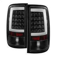 Thumbnail for Xtune GMC Sierra 07-13 LED Tail Lights Black ALT-ON-GS07-G2-LED-BK