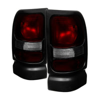 Thumbnail for Xtune Dodge Ram 1500 94-01 (Not Sport Package) Tail Lights Red Smoked ALT-JH-DR94-OE-RSM
