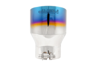 Thumbnail for MBRP Universal Stainless Steel Dual Wall Tip 4.5in OD/3in Inlet/6.13in L