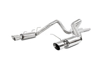 Thumbnail for MBRP 11-14 Ford Mustang GT 5.0L Dual Split Rear Race Version T409 3in Cat Back Exhaust System
