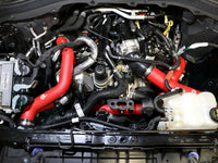 Thumbnail for aFe Bladerunner 2-1/4 IN Aluminum Hot Charge Pipe Black 20-23 Ford Explorer/Explorer ST - Red