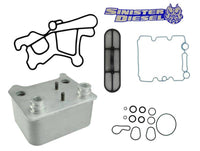 Thumbnail for Sinister Diesel 03-07 Ford Powerstroke 6.0L Oil Cooler Kit (Includes Gaskets & O-Rings)