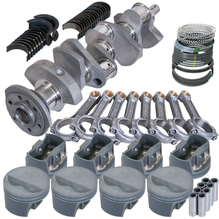 Eagle Chevy 350 3.480in Crank 5.700in I-Beam Rods -5cc Flat Top 4.060in Pistons Rotating Assembly