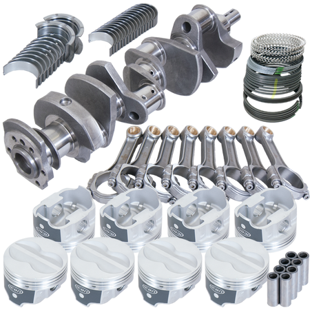 Eagle Chevy 350 3.750in Crank 5.700in I-Beam Rods -10cc 4.030in Pistons Rotating Assembly
