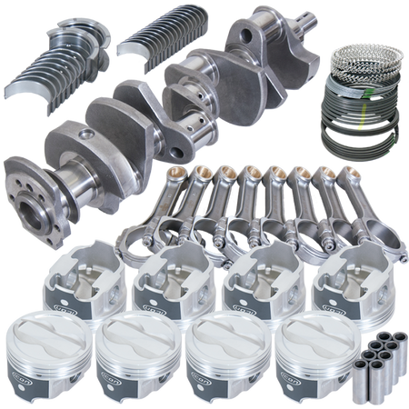 Eagle Chevy 350 3.750in Crank 5.700in I-Beam Rods -18cc 4.040in Pistons Rotating Assembly