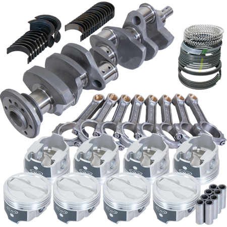 Eagle Chevy 350 3.750in Crank 5.700in I-Beam Rods -18cc 4.060in Pistons Rotating Assembly