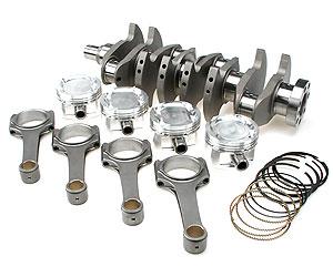 Eagle Chevy 350 3.750in Crank 5.700in I-Beam Rods -18cc D-Cup 4.060in Pistons Rotating Assembly