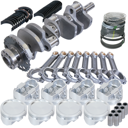Eagle Chevy 4.8/5.3 LS 4.000in Crank 24 Tth Rlctor 6.125in I-Beam 3.780in Pistons Rotating Assembly