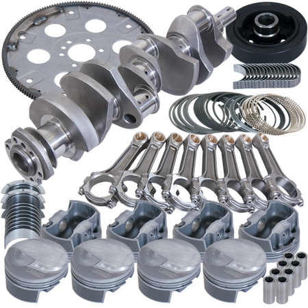 Eagle Chevy 454 1Pc 4.250in Crank 6.385in I-Beam Rod -3cc Flat Top 4.310in Pistons Balanced Assembly