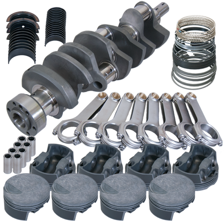 Eagle Chevy 454 4.250in Crank 6.385in H-Beam -3cc Flat Top 4.310in Pistons Balanced Assembly