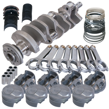 Eagle Chevy 454 4.250in Crank 6.385in H-Beam 43cc Dome 4.320in Pistons Rotating Assembly