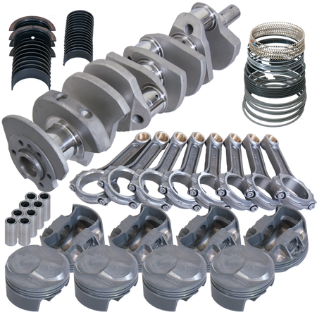Eagle Chevy 454 4.250in Crank 6.385in I-Beam Rods 43cc Dome 4.320in Pistons Rotating Assembly
